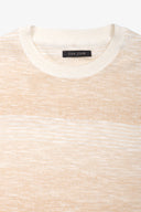 T-shirt riga degradè sabbia-Dan John