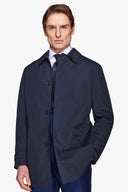 Trench leggero tecnico blu-Dan John