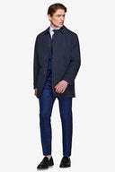 Trench leggero tecnico blu-Dan John