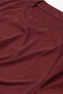 T-shirt jersey raglan mattone
