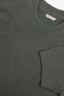 T-shirt in maglia armaturata verde