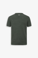 T-shirt in maglia armaturata verde