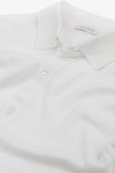 Camicia in maglia maniche corte bianca