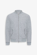 Bomber trapuntato grigio chiaro-Dan John