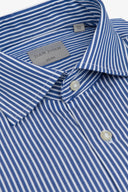 Camicia riga bastoncino blu