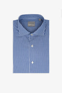 Camicia riga bastoncino blu