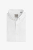 Camicia in velluto panna