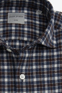 Camicia in flanella check moro