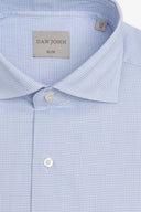 Camicia macro armaturata celeste-Dan John