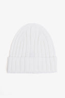 Cappello beanie a costa panna