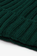 Cappello beanie a costa verde