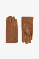 Guanti in ecosuede ruggine