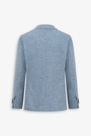 Giacca jersey diagonale celeste-Dan John