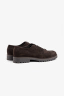 Scarpa derby suede moro