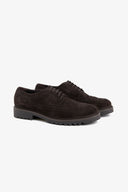 Scarpa derby suede moro