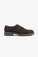 Scarpa derby suede moro