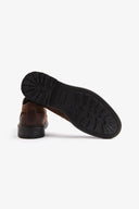 Scarpa derby suede vintage moro