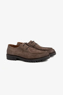Scarpa ingegnere in suede taupe