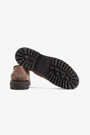 Scarpa ingegnere in suede taupe