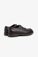Scarpa ingegnere in pelle moro