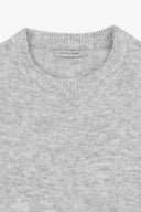Maglia girocollo lambswool  grigio chiaro