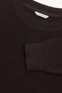 Maglia girocollo costa inglese moro