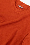 Maglia girocollo effetto termico arancio