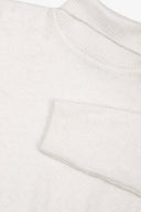 Maglia dolcevita lambswool panna
