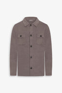 Camicia in maglia tortora