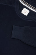Maglia bimaterica DNJ blu