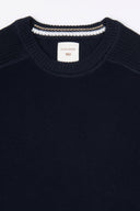 Maglia bimaterica DNJ blu