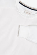 Maglia bimaterica DNJ panna