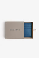 Portacarte in pelle indaco-Dan John