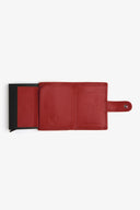 Portafoglio in pelle con scatto rosso-Dan John