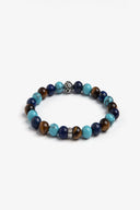 Bracciale perle medie celeste-Dan John