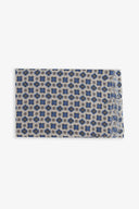 Pashmina disegno fiori grigio